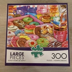 BUFFALO 300 piece Donut Puzzle Free Shipping
